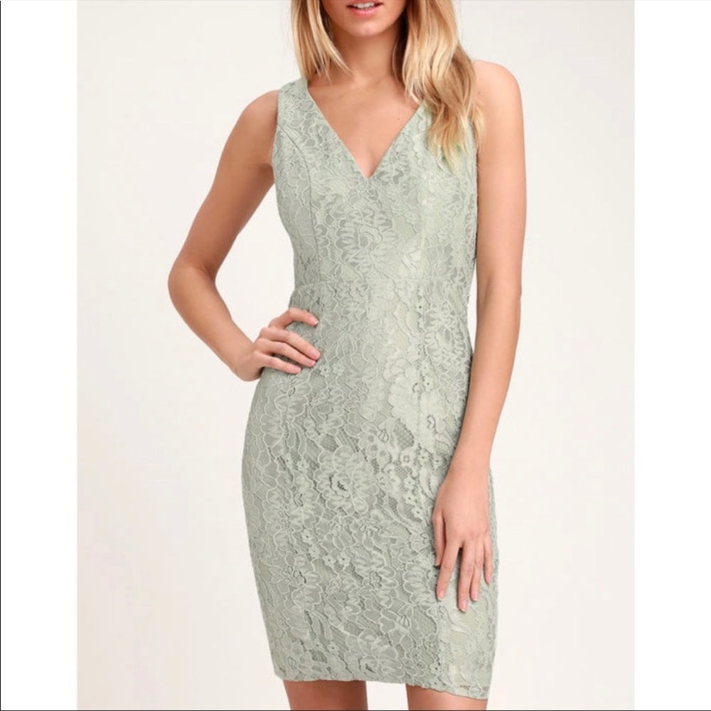 Lulu’s Lace Dress - Picture 1 of 10